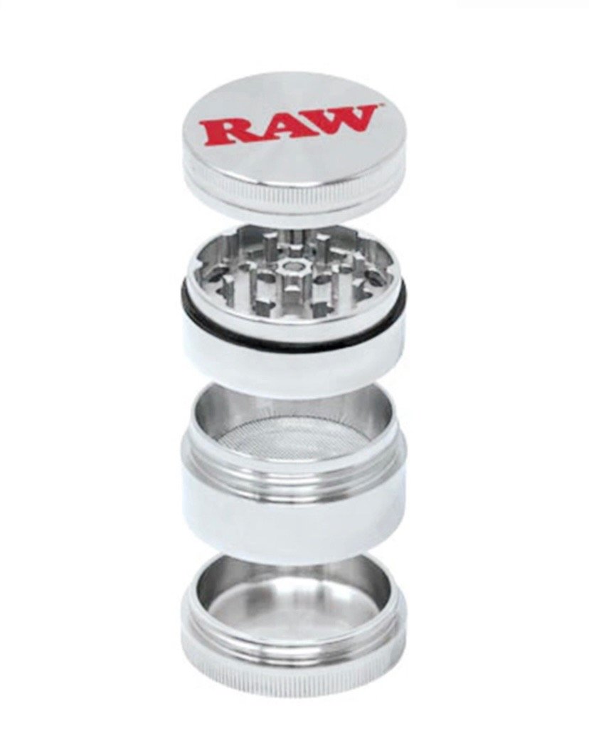 RAW Stainless Steel 4-Piece 60mm Shredder - Image 2