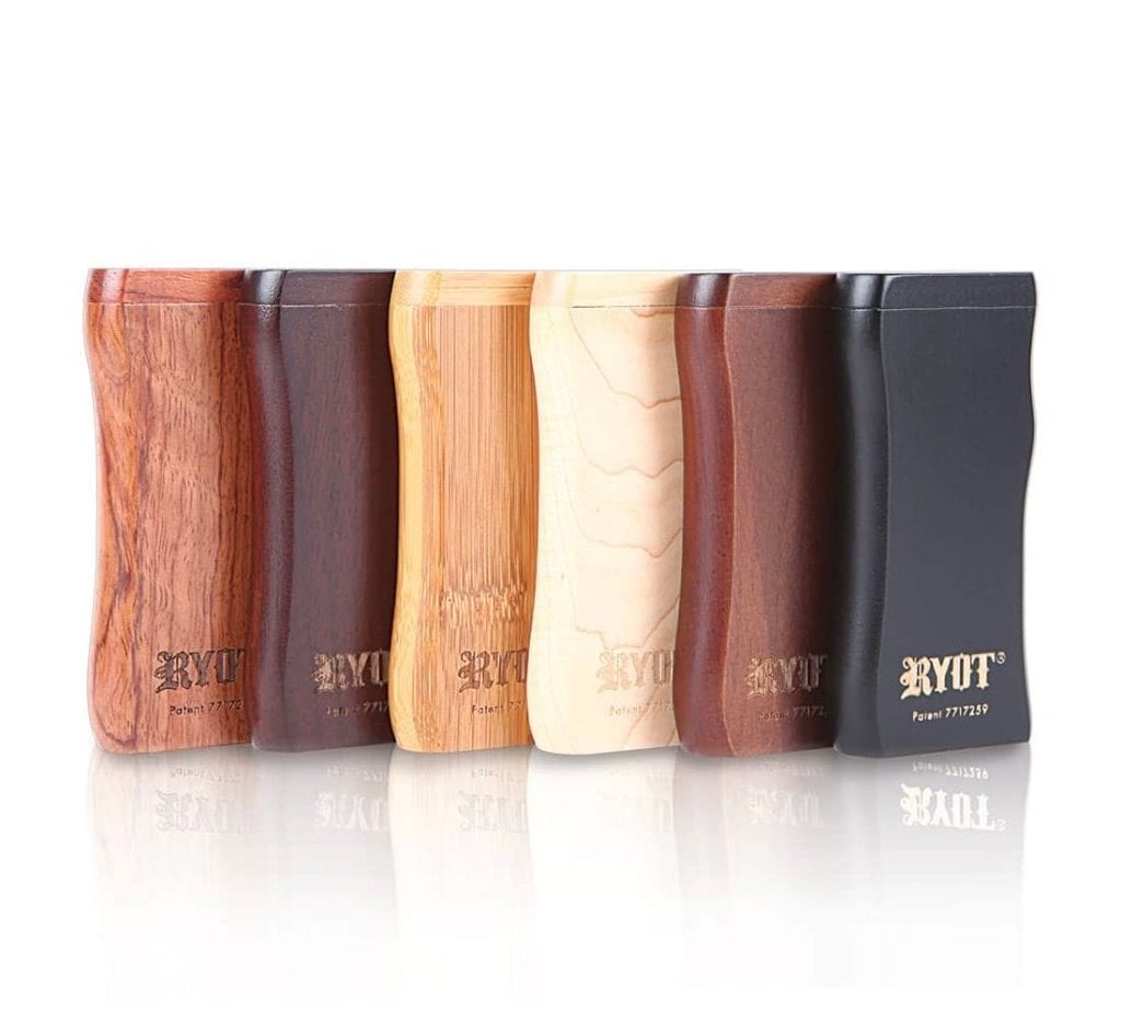 RYOT ERGONOMIC WOODEN DUGOUT SET WITH MAGNETIC POKER & TASTER BAT - Image 10