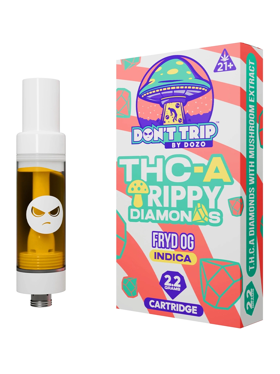 Fryd OG Don’t Trip by Dozo THC-A Trippy Diamonds Cartridge 2.2G