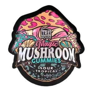 Sour Tropical Tre House Magic Mushroom Gummies