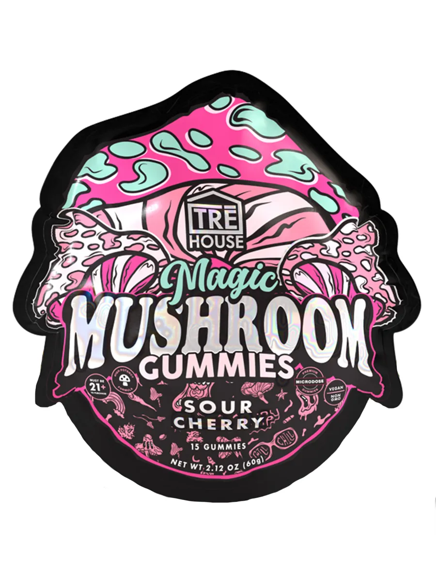 Sour Cherry Tre House Magic Mushroom Gummies
