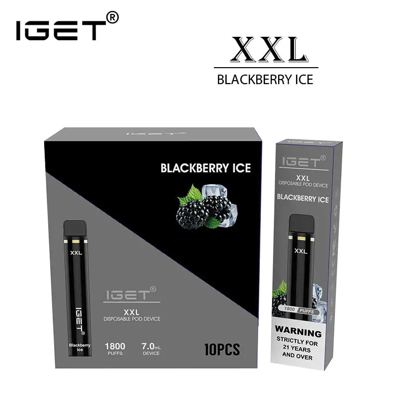 iGET® XXL – Blackberry ice (10PCs)