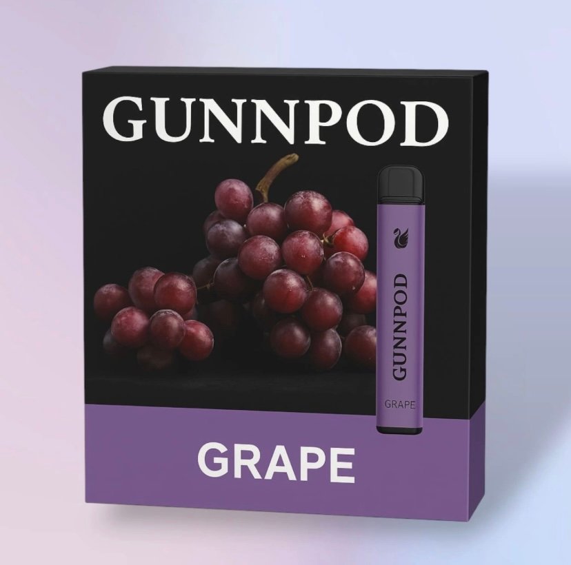 Gunnpod 2000 - Grape - 10 pack