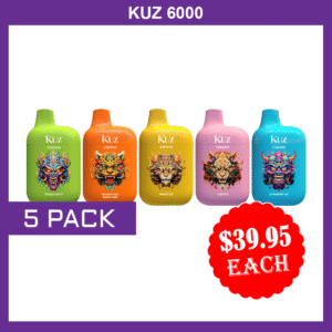 KUZ C6000 Packages 5pcs (Mix Flavors)