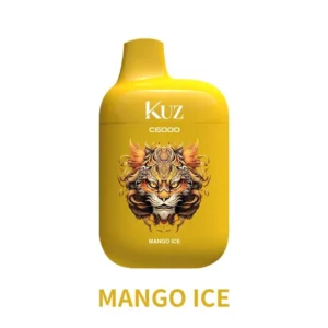 KUZ C6000 PUFFS – MANGO ICE
