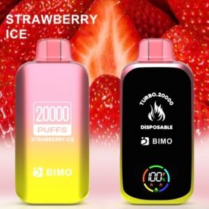 BIMO Turbo 20000 Puffs – Strawberry Ice
