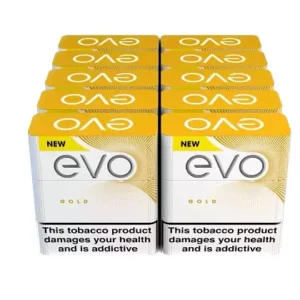 Ploom EVO Tobacco Sticks Gold x 10 (Carton) (200 Sticks)