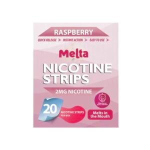 Melta Nicotine Strips - Raspberry