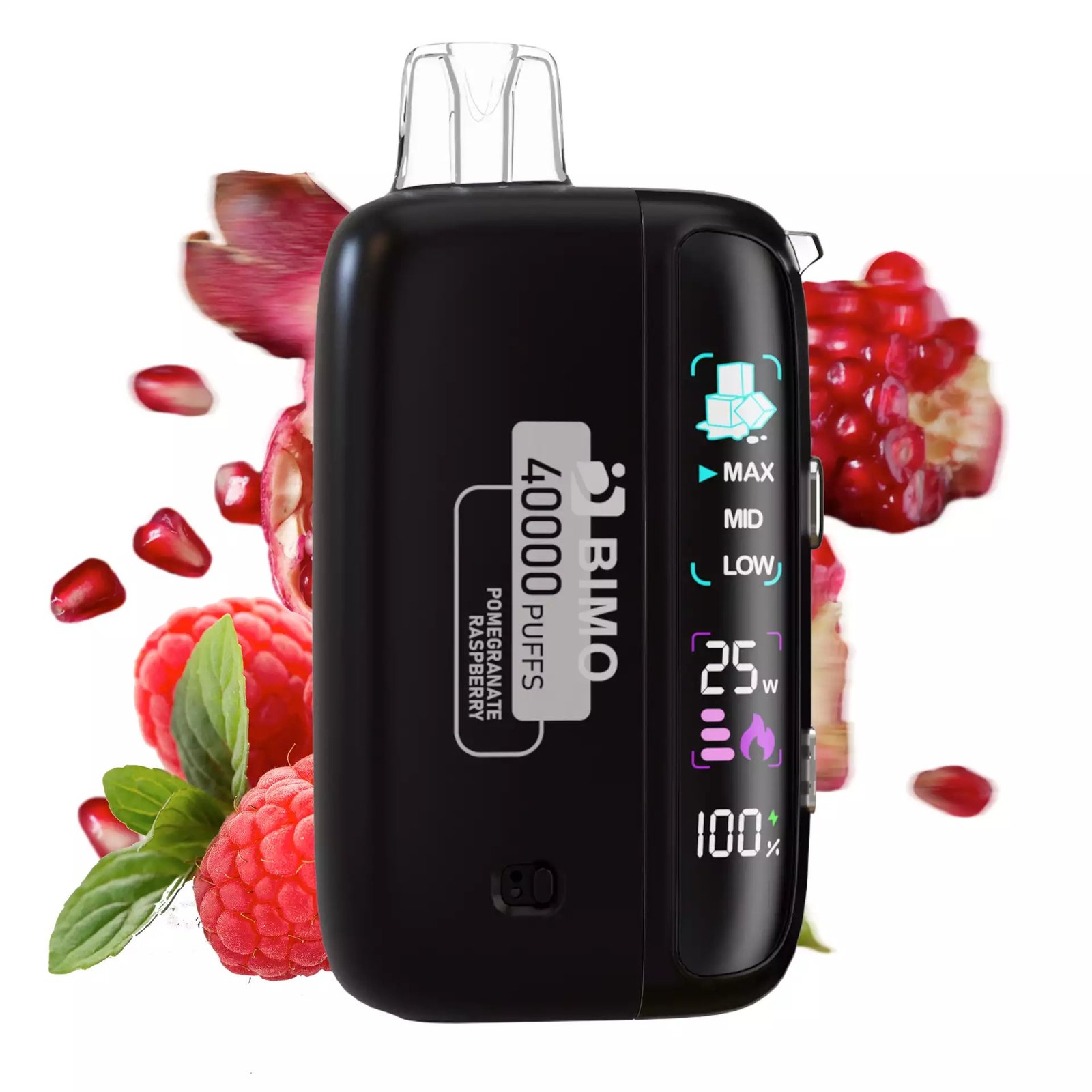 BIMO Felxy 40000 Pod – Pomegranate Raspberry - Image 2