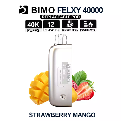 BIMO Felxy 40000 Pod – Strawberry Mango