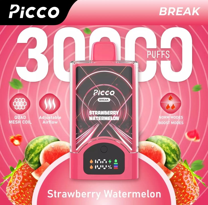 Picco Break 30000 Puffs – Strawberry Watermelon