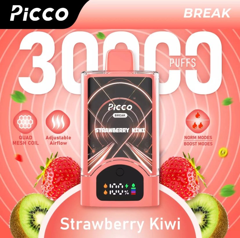 Picco Break 30000 Puffs – Strawberry Kiwi
