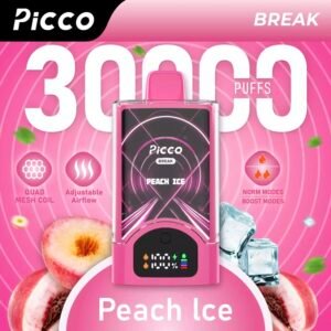 Picco Break 30000 Puffs – Peach Ice