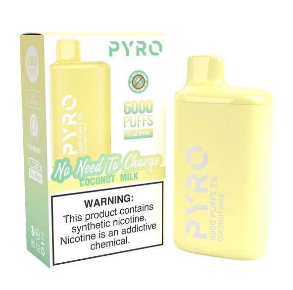 PYRO 6000 PUFF Coconut Milk