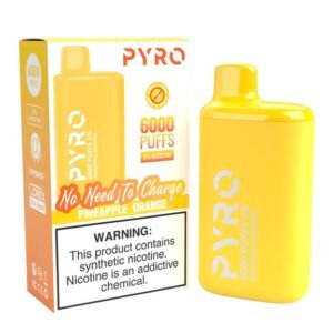 PYRO 6000 PUFF Pineapple Orange