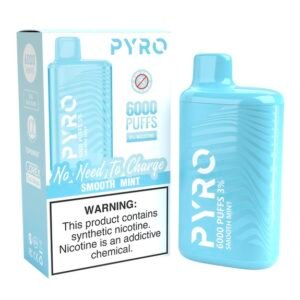 PYRO 6000 Puffs Smooth Mint