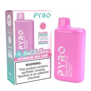 PYRO 6000 PUFF Watermelon Bear Candy