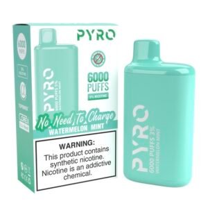 PYRO 6000 PUFF Watermelon  Mint