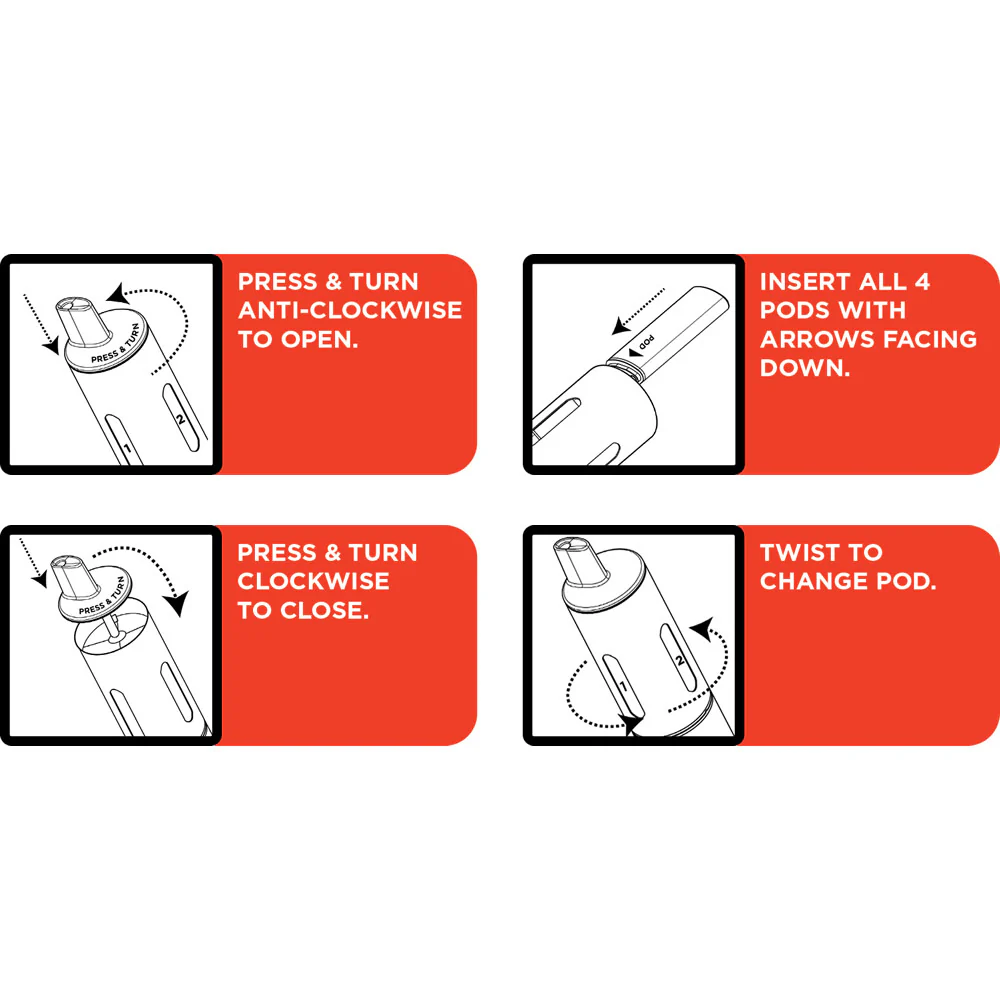 IVG AIR 4 IN 1 RED STARTER KIT - Image 3