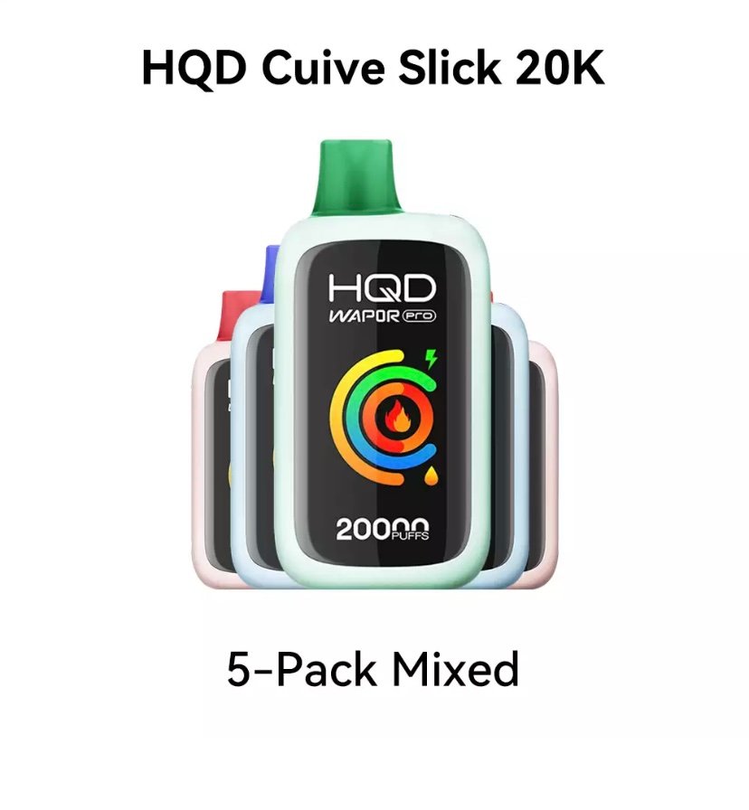 HQD Cuive Slick 20000 Hot 5 Pack