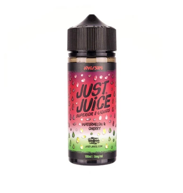 Watermelon & Cherry 100ml Shortfill E-Liquid by Just Juice