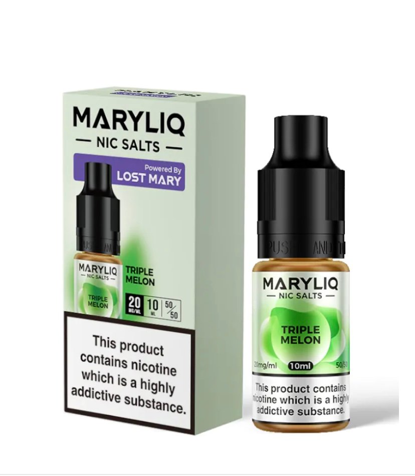 Lost Mary MARYLIQ Nic Salts - Triple Melon - 10ml E-liquid