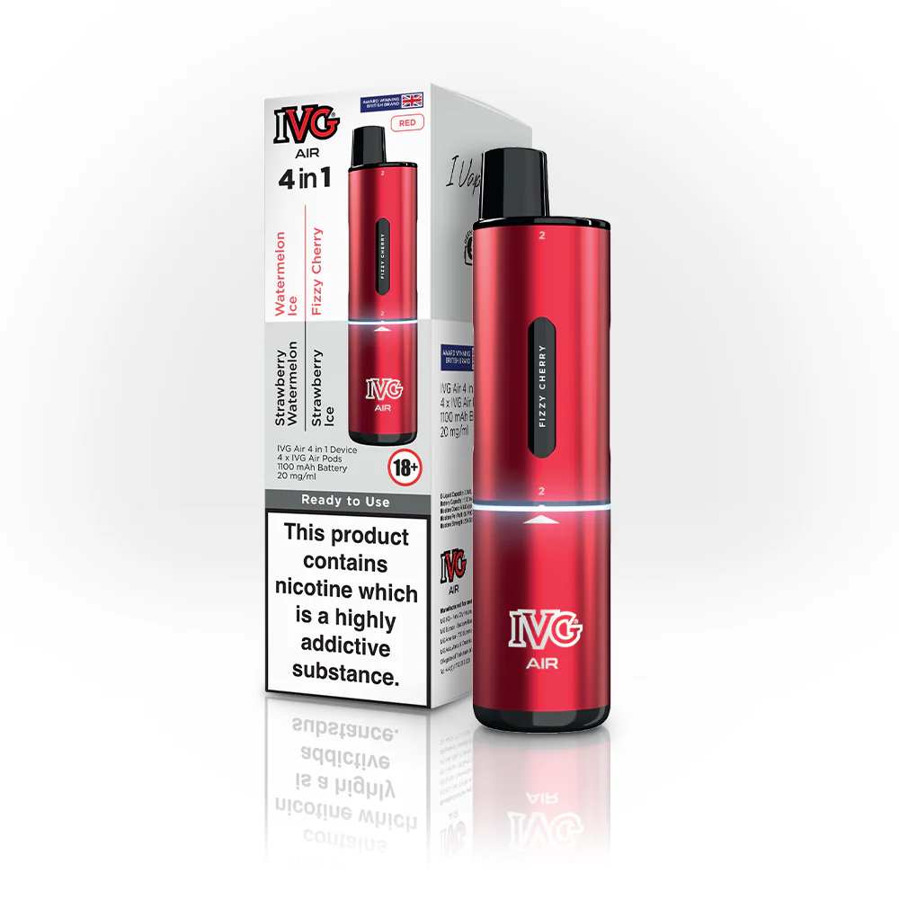 IVG AIR 4 IN 1 RED STARTER KIT - Image 2