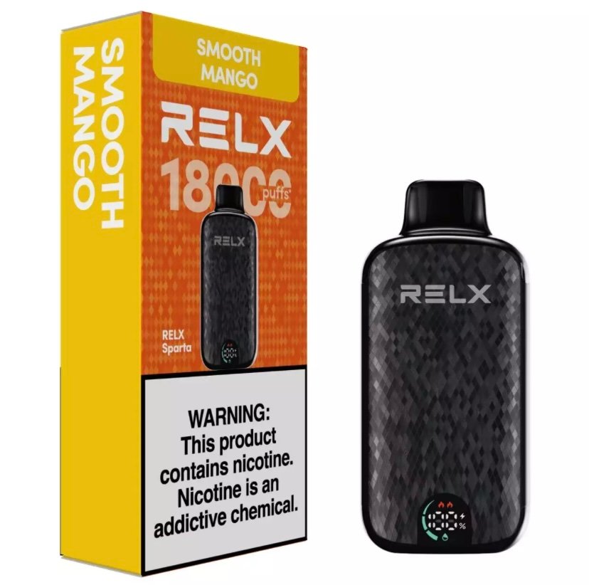 RELX Sparta 18000 Puffs – Smooth Mango