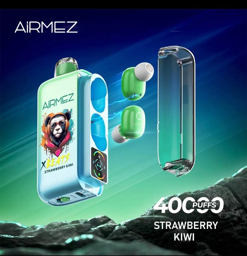 Airmez Xbeats 40000 Puffs – Strawberry Kiwi