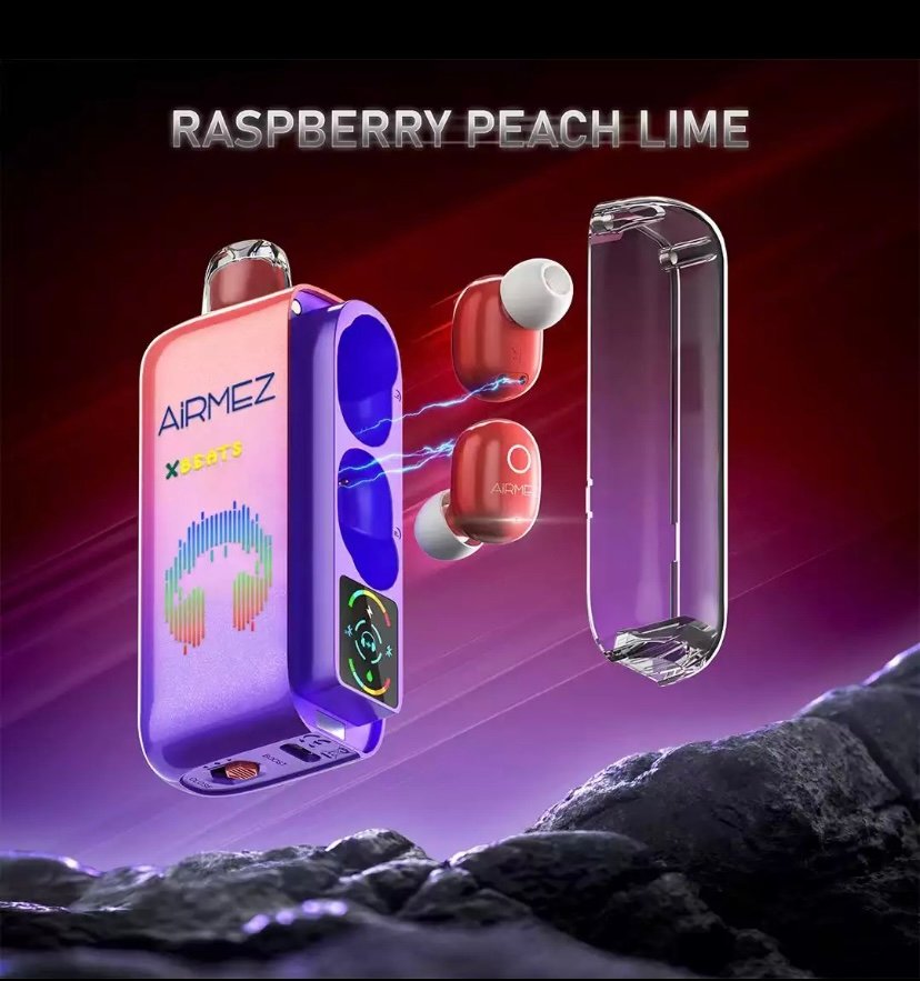 Airmez Xbeats 40000 Puffs – Raspberry Peach Lime