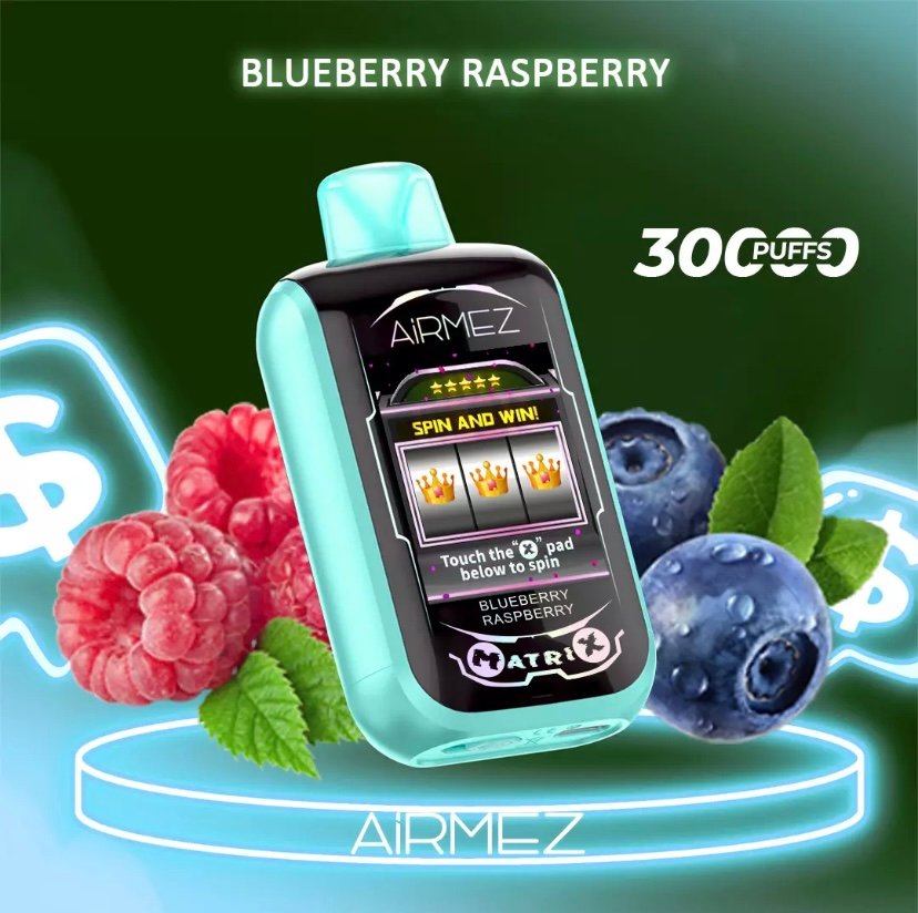 Airmez Matrix Pro 30000 Puffs – Blueberry Raspberry