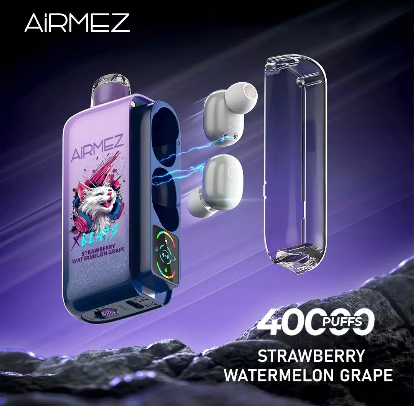 Airmez Xbeats 40000 Puffs – Strawberry Watermelon Grape