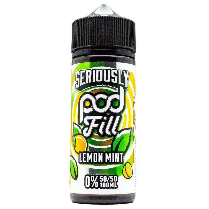 Lemon Mint 100ml Shortfill By Seriously Pod Fill