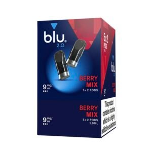 Blu 2.0 Berry Mix E Liquid Pods - 5 Boxes