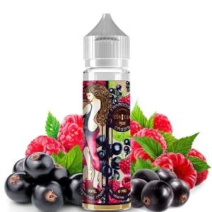 E-Liquid Framboise Cassis – Shortfill Format – 1900 Edition by Curieux | 50ml | 60/40 (raspberry currant)