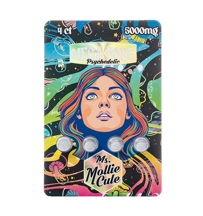 MS MOLLIE CULE MEGADOSE PSYCHEDELIC TABLETS 5000MG